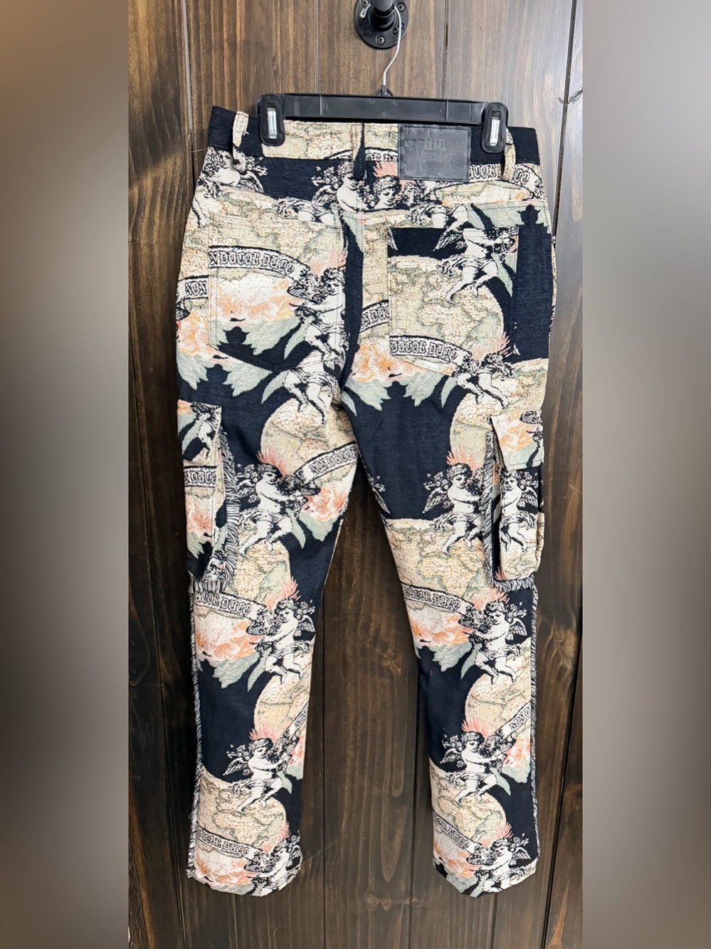 Rebel Vengeance Cherub Tapestry Cargo-Men's-Size: 30 - Picture 8 of 9